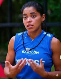 Apoyas que Denisse no se deje de las rojas en Exatlón Estados Unidos.👍🔵