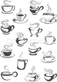 But have you ever wondered how those coffee advertisements manage to get the perfect shot of a coffee cup, steam and all? Coffee Cup And Tea Mug Icon Set Cup Stock Vector Colourbox