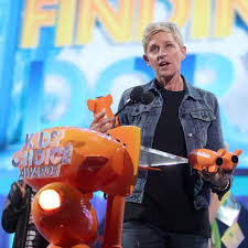 Another top 10 moments on the ellen degeneres show. Ellen Degeneres Delivers Powerful Speech At Kids Choice Awards Teen Vogue