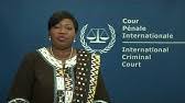 Posts about fatou bensouda written by mark kersten and alana tiemessen. Situation In Palestine Statement Of The Icc Prosecutor Fatou Bensouda Youtube