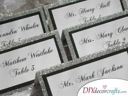 Need an easy way to create place cards? Diy Wedding Place Cards Awesome Wedding Name Cards