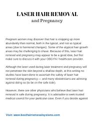Can the lasers affect your breastfeeding? Laser Hair Removal And Pregnancy
