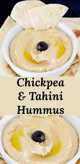 Easy Chickpea And Tahini Hummus Recipe Can Be Made In A Food Processor Or Blender Bring Food Processor Recipes Easy Hummus Recipe Homemade Easy Hummus Recipe