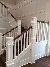 The surface is poured concrete and the wood is oak with a grey stain. Railing Systems Royal Floors