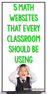 5 Math Websites That Every Classroom Should Be Using Math Websites Math Sites Math Tutorials
