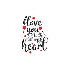 I Love You With All My Typographic Png And Vector Love You Images My Love Love Yourself Quotes