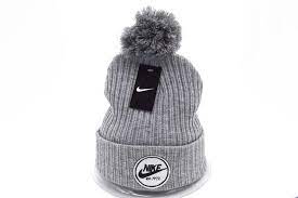 Mens Womens Nike Sportswear Core Nike Logo 2016 Winter Fashion Trend Woolly Cuffed Knit Pom Beanie Cap Fashion Trends Winter Winter Fashion 2016 Nike Women