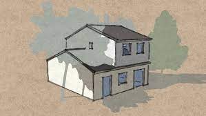 Surelevation De Maison En Gironde House Elevation In Gironde Embedding Warehouse