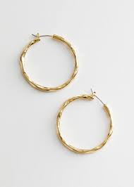 Hammered Hoop Earrings Hammered Hoop Earrings Hoop Earrings Little Hoop Earrings