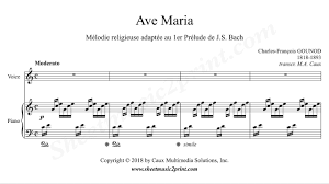 0 ratings0% found this document useful (0 votes). Gounod Ave Maria C Major Youtube