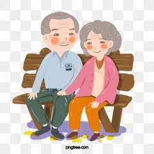 Grey Hair Elderly Couple Bench Gray Hair The Elderly Png Transparent Clipart Image And Psd File For Free Download Character Design Character Design Disney Cute Characters