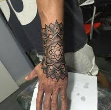 Mandala Wrist Tattoo Designs Ideas And Meaning Tattoos Mandala Hand Tattoos Wrist Tattoos For Guys Mandala Wrist Tattoo
