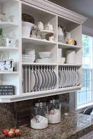 Open Kitchen Cabinets Is Also A Great Alternative To Standard Upper Cabinets That Is Perfect To Open Kitchen Cabinets Open Kitchen Shelves Kitchen Wall Shelves