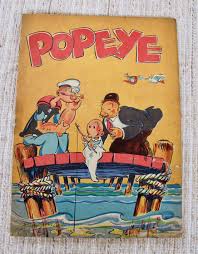 Popeye Children S Book 1936 Etsy Childrens Books Books Popeye