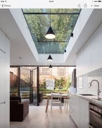 Inspiration for a transitional formal living room in sydney with grey walls and no fireplace. 100 Skylight Glassroof Ideas In 2021 House Design Skylight Interior Architecture