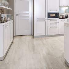 Contemporary kitchen vinyl hardwood flooring. White Natural Oak Effect Waterproof Luxury Vinyl Click Flooring 2 20m Pack