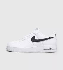 Black Nike Air Forces With White Tick Nike Air Force 1 07 Low Essential White Black Ao2423 101 Black Nike Shoes Black Nikes Nike Air Force White