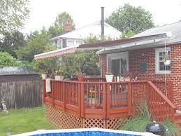 Retractable Deck Awning Deck Awnings Residential Awnings Deck