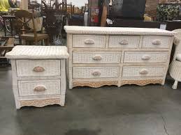 Bedroom furniture for sale $900. 8 Pc Pier 1 Jamaica Collection Wicker Bedroom Set Incl King Headboard Nightstand Dresser More Estate Personal Property Furniture Beds Bedroom Sets Online Auctions Proxibid