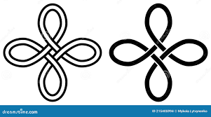 Symbol För Lycklighet, Talisman Amulet Celtic Knot Vetor Symbol För Att Dra  Till Sig Lycka Och Välgång Pengar älskar Hälsa Vektor Illustrationer -  Illustration av garnering, bakgrund: 215405994