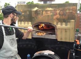 Keep warm with this large square fire pit for just £109.99! The Mobile Wood Fired Pizza Oven Elemental Pizza