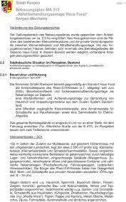 Es ging im laufe des spätmittelalters, spätestens im 15. Stadt Kerpen Seite 1 Bebauungsplan Ma 313 Abfallbehandlungsanlage Haus Forst Kerpen Manheim Pdf Kostenfreier Download