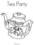 1400 x 980 jpeg 479 кб. Tea Party Coloring Page Twisty Noodle