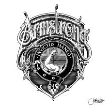 Armstrong Clan Badge Digital Art By Heraldry - Pixels