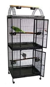 Waimea Wingplex Double Decker Bird Cage Double Bird Cages And Stacked Bird Cages At Bird Cages 4 Less Parrot Cage Bird Cage Pet Bird Cage