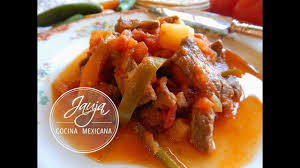 Bistec En Salsa Roja De Jitomate Pin En Recetas De Cocina