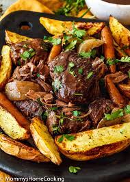 Slow Cooker Red Wine Hind Shank Recipe Beef Shank Slow Cooker Slow Cooker Recipes Ground Beef Recipes