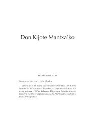 Vous êtes à la recherche d'un bien immobilier à arradon pour vous loger ou pour investir ? Don Kijote Mantxa Ko Eizie