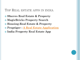 The property that you have been dreaming of is now just a click away! Ppt Top Real Estate Apps India Powerpoint Presentation Free Download Id 7212116
