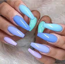 Vacation Nails Spring Long Coffin Rainbow Purple Blue Nailsspring Springnails Blue Coffin Long Nails Nailssp Tropical Nails Vacation Nails Fabulous Nails Implement these purple nails designs into your look and carry an let's discuss purple nails designs. vacation nails spring long coffin