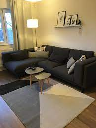 Nockeby Junique Ikea Grau Wohnzimmer Wohnzimmerideen Livingroom Teppich Dunkelgrau Grey Home Home Decor Living Room Home