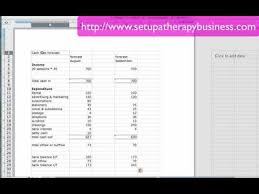 How To Do A Simple Cashflow Forecast Http Www Growyourtherapybusiness Com