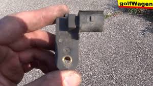 Vw Golf 5 Rear Brake Light Switch Replacement Change Replace Removal Location Youtube