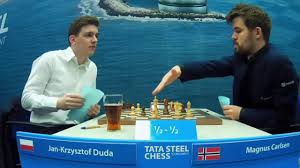 World blitz champion 2009, 2014, 2017, 2018 and 2019. Jan Krzysztof Duda 2758 Vs Magnus Carlsen 2872 Tata Steel Chess 2020 R11 Youtube