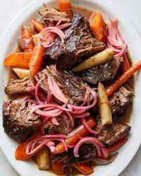 Nyt Cooking On Instagram Thinking About This Hunk Of Beef Slowly Braised In Red Wine In 2021 Pot Roast Slow Cooker Slow Cooker Pot Roast Recipes Nyt Cooking