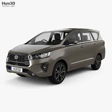 3d Model Of Toyota Innova 2021 In 2020 Toyota Innova Toyota Van Toyota