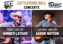Gunner Latham at Cattlemen's Ball