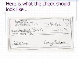 Look on the front of the check for the logo of the bank where the checking account is held. Introduction This Power Point Presentation Is Titled Writing