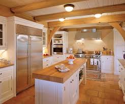 cozy white & wood kitchen