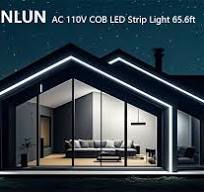 Amazon.com: BENLUN AC 110V COB LED Strip Lights Outdoor ...