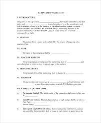 Partnership agreements are necessary for establishing terms and conditions that will help resolve any future disputes. Free 10 Sample Business Partnership Agreement Templates In Pdf Ms Word Google Docs Pages