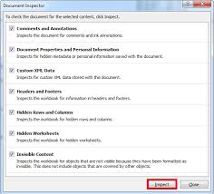 In the table style options group, select the header row check box to hide or display the table headers. How To Remove Hidden Data And Personal Information From An Excel Workbook Sage Intelligence