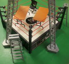 Wwe Wrestling Ring Tables Ladders Chairs Tlc Playset Kmart Exclusive Rare Ebay Wwe Wwe Wrestling Ring Wwe Toys