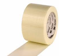 Fita de filamento de qualidade superior com reforço de fibra de vidro, 75  mm x 50 m, 125 µm