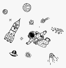 It has a solid back and flexible sides that make it easy to take on and off, with precisely aligned port openings. Edits Outerspace Galaxy Space Astronaut Drawing Sketch Space Aesthetic Drawings Hd Png Download Kindpng