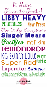 15 More Favorite Free Fonts Fancy Fonts Print Fonts Computer Font